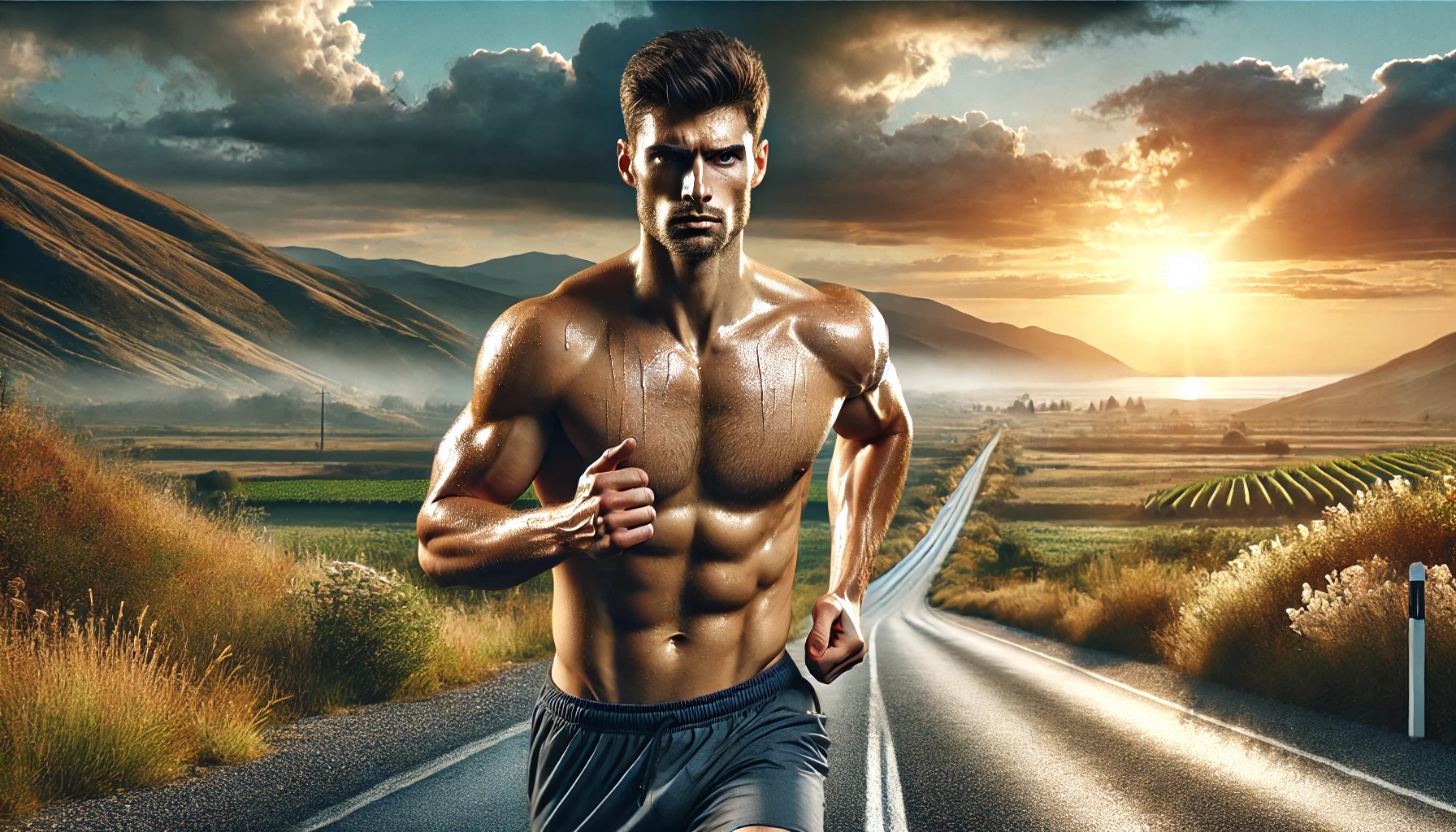 atleta forte fisicamente e mentalmente