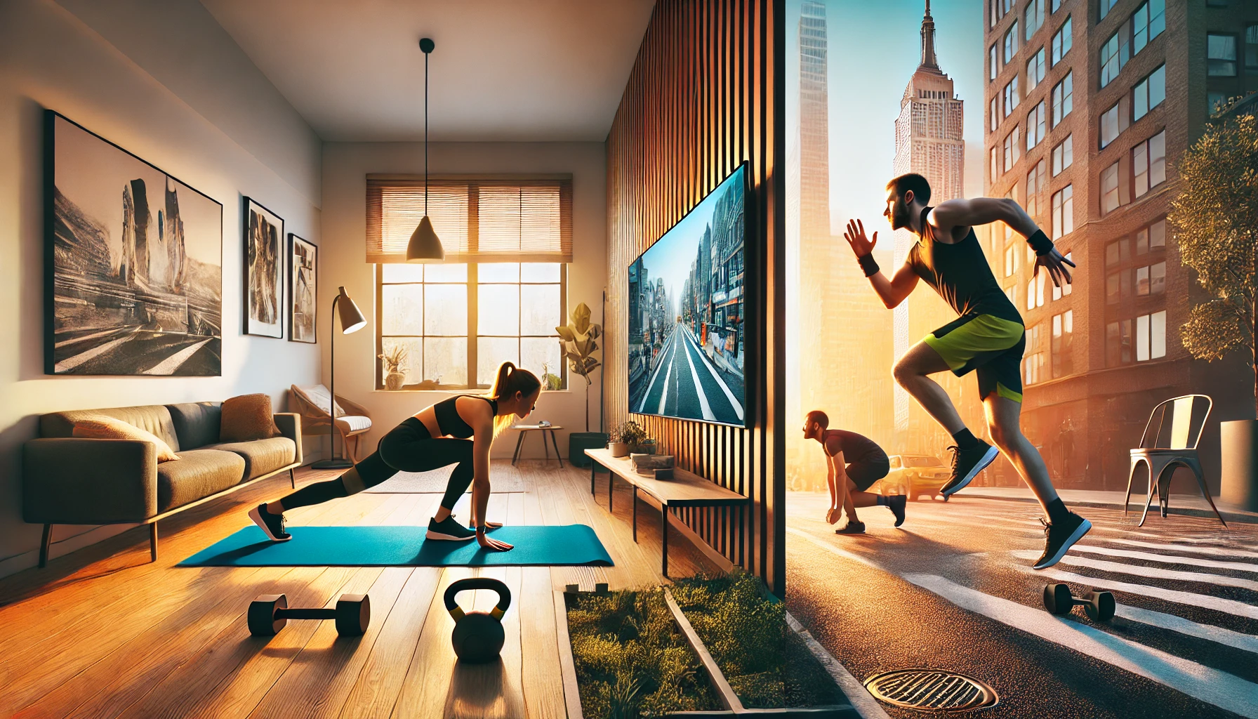 esercizi fisici senza palestra