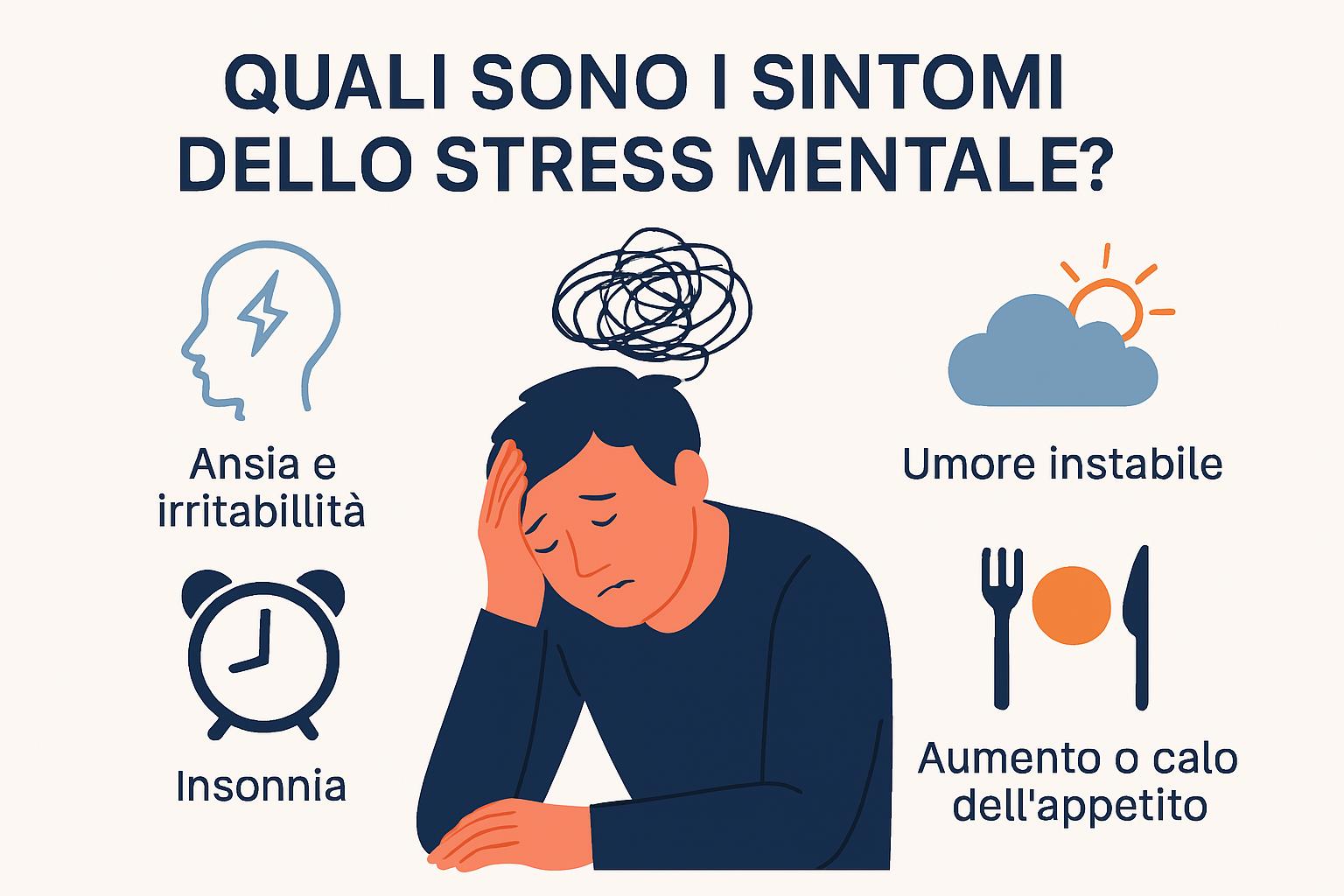 sintomi stress mentale